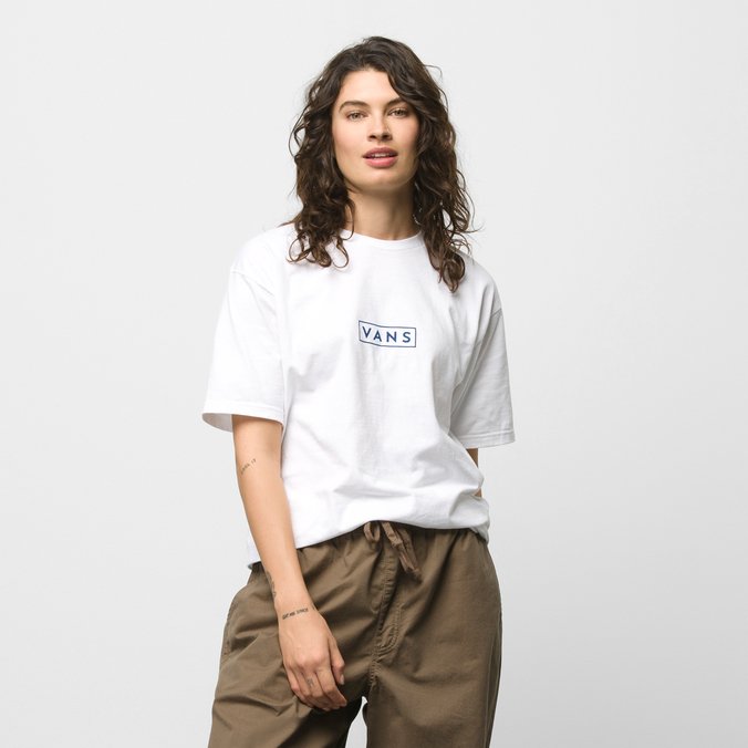 Camiseta Classic Easy Box White True Blue