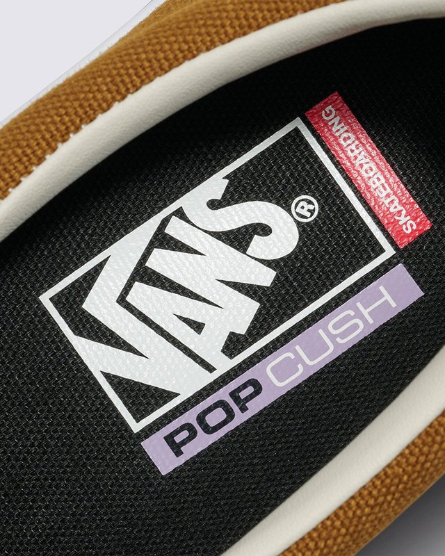 Tênis Skate Slip-On Duck Canvas Gb Golden Brown