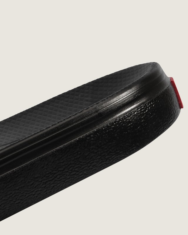 Chinelo Slide-On Lacosta Tawny Port Black