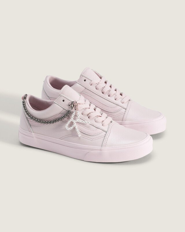 Tênis Old Skool Metallic Pale Petal Pink White