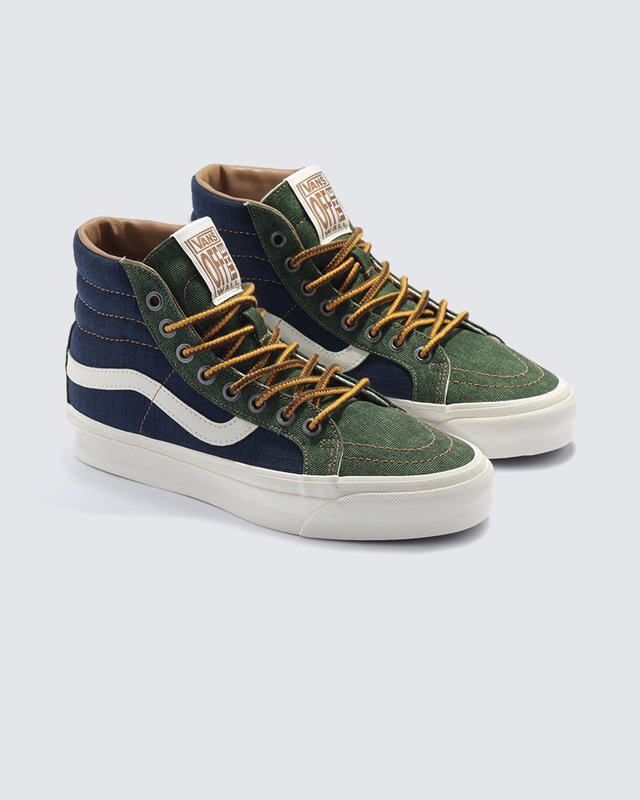 Tênis Sk8-Hi Mte Salt Wash Navy Green