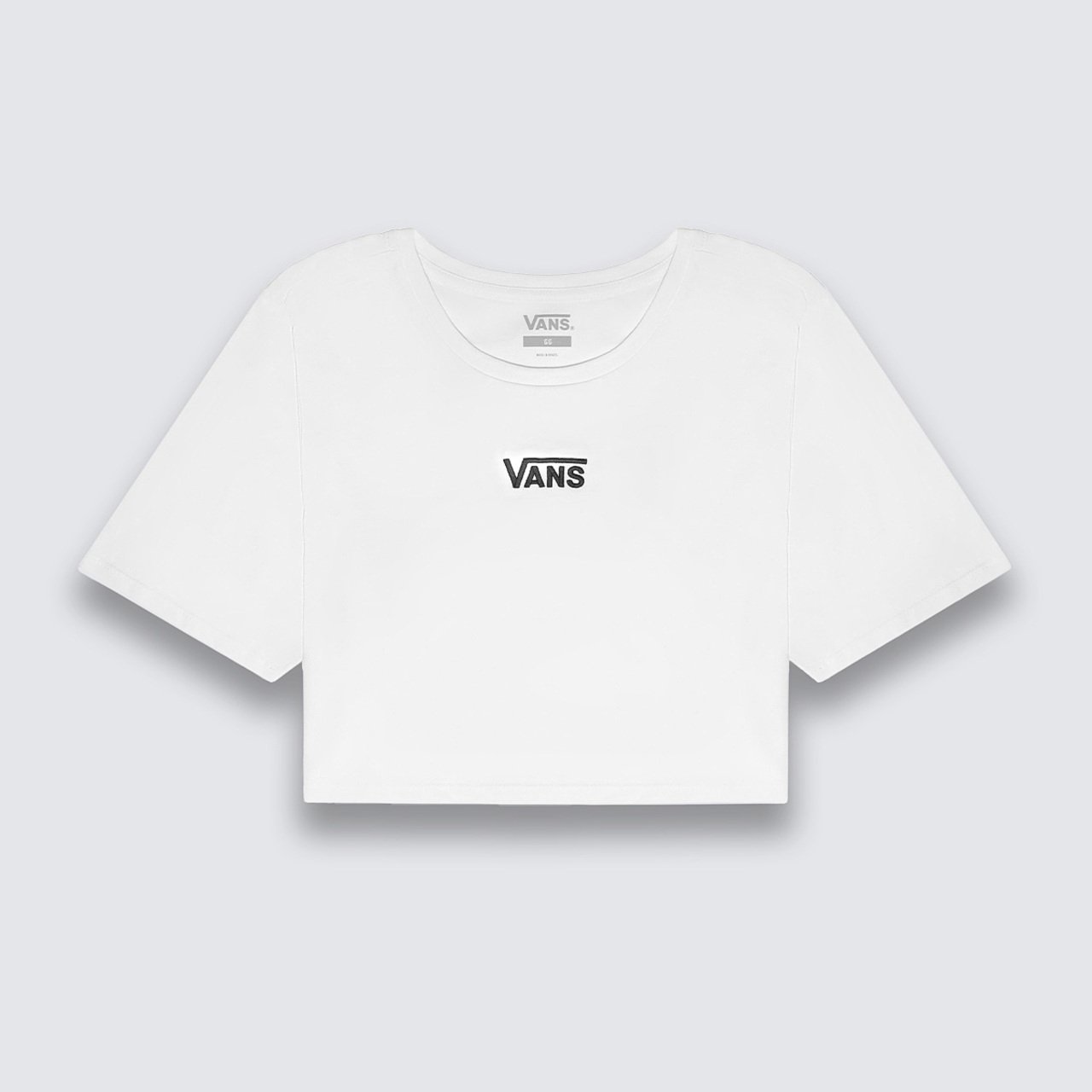 Camiseta Flying V Crew Crop Ii White