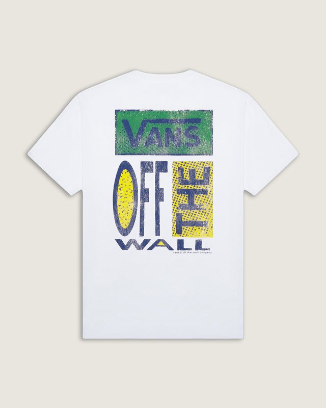 Camiseta Manga Curta Cut And Paste White