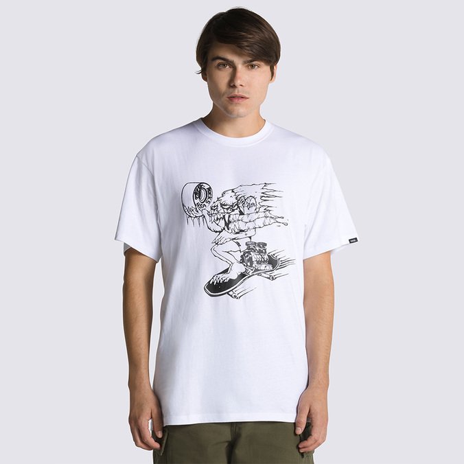 Camiseta Ss Tee Vans X Alva Skates White