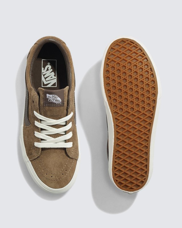 Tênis Sk8-Low Suede Brown