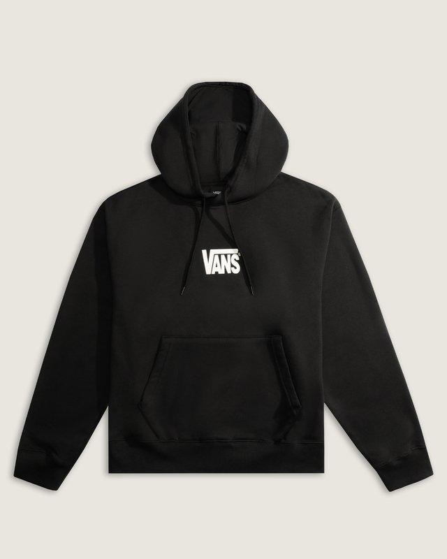 Moletom Stretch Logo Pullover Black White