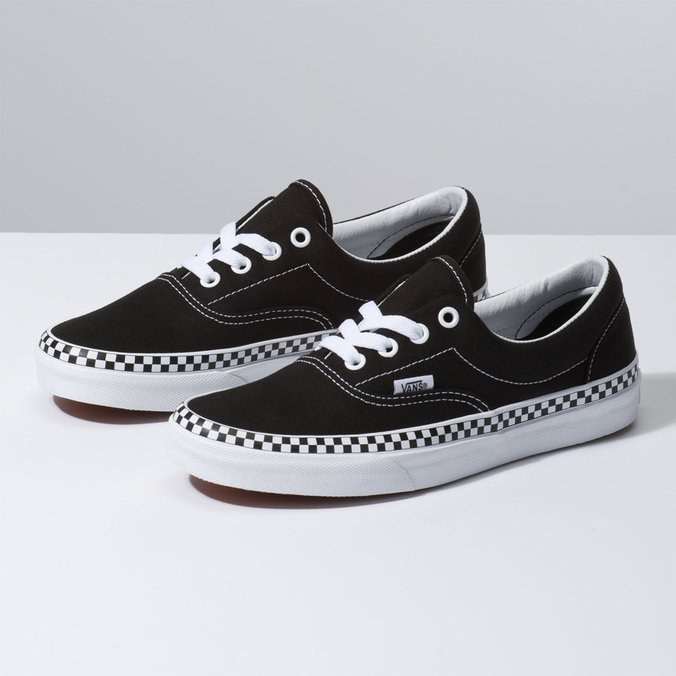 tênis authentic check foxing