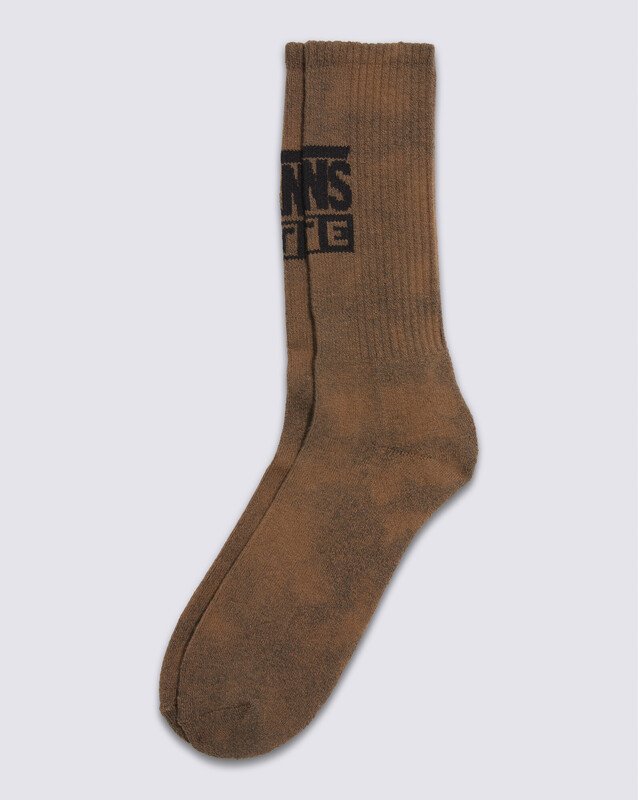 Meia Mte Crestline Tie Dye Crew Crosspath Sepia