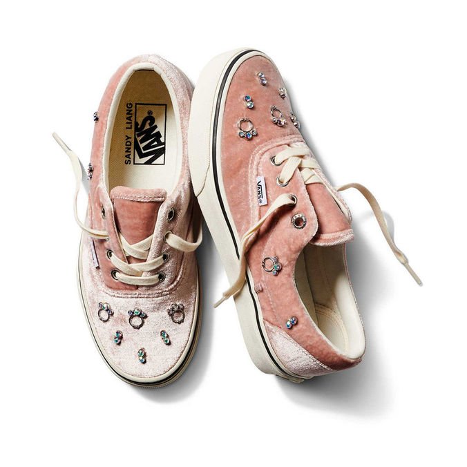 tenis vans feminino veludo