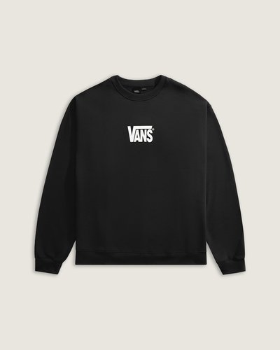 O Moletom Stretch Logo Black é um modelo crew em knit com gola careca e logo VANS aplicado por serigrafia. A construção em mistura de algodão e poliéster com fleece escovado confere toque acolhedor, caimento confortável e elasticidade discreta. Acabamentos reforçados e corte pensado para oferecer conforto e suporte, com visual autêntico e descontraído alinhado ao legado da marca.