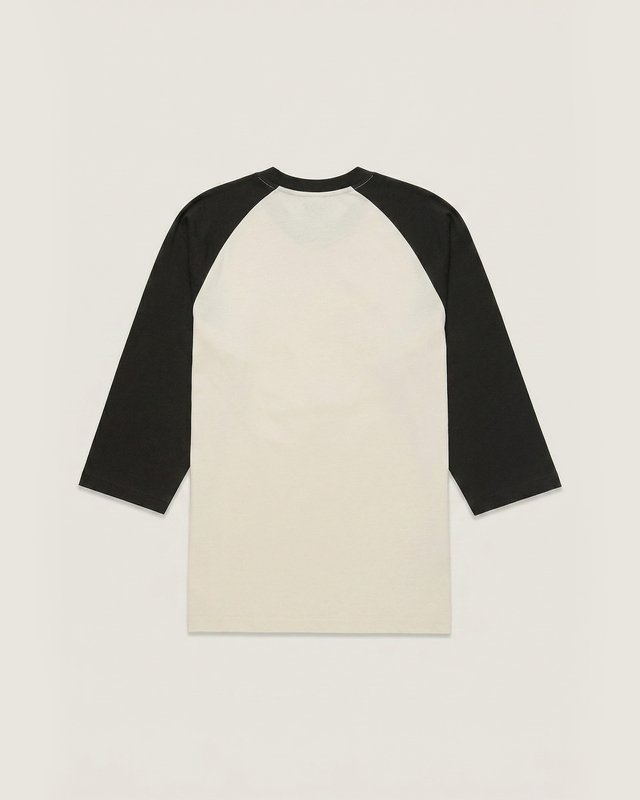 Camiseta Manga 3/4 Lx Raglan Faded Black Egret