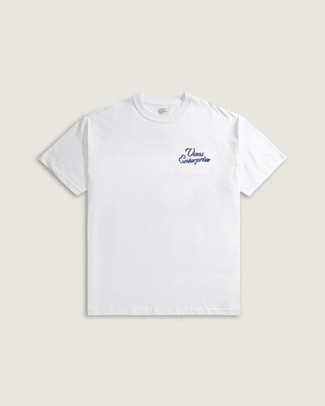 Camiseta Manga Curta Brodway Dinner White