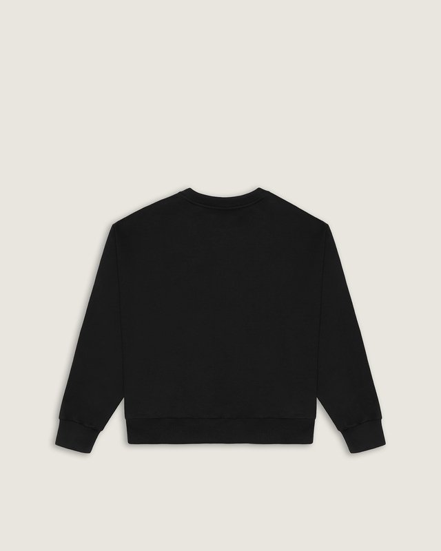 Moletom Upworn Retro Crew Black