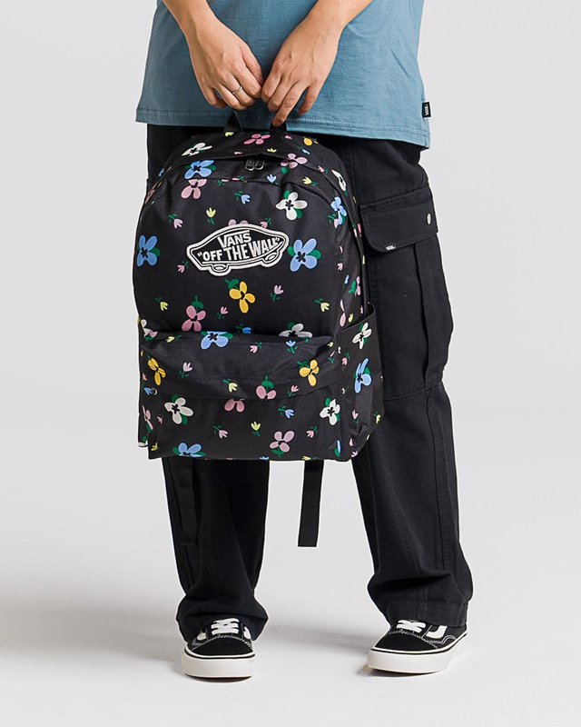 Mochila Old Skool Classic Black Lavender Mist