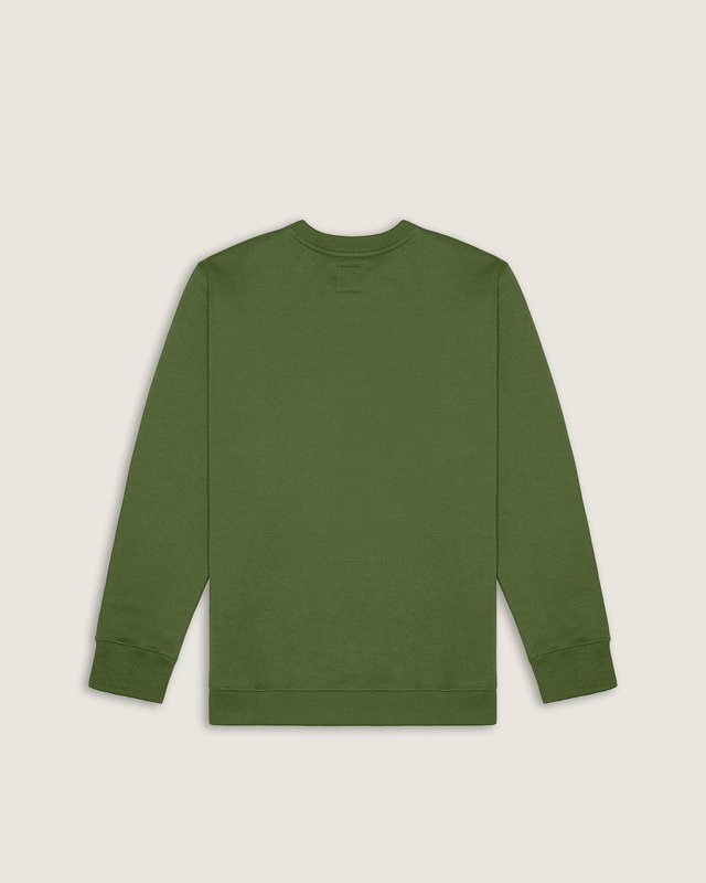 Moletom Ss Classic Oval Crew Pine Forest Infantil | Vans