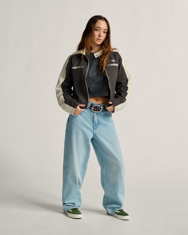 Jaqueta Ryden Biker Faded Black