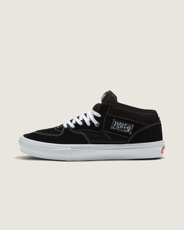 Tênis Skate Half Cab Black White
