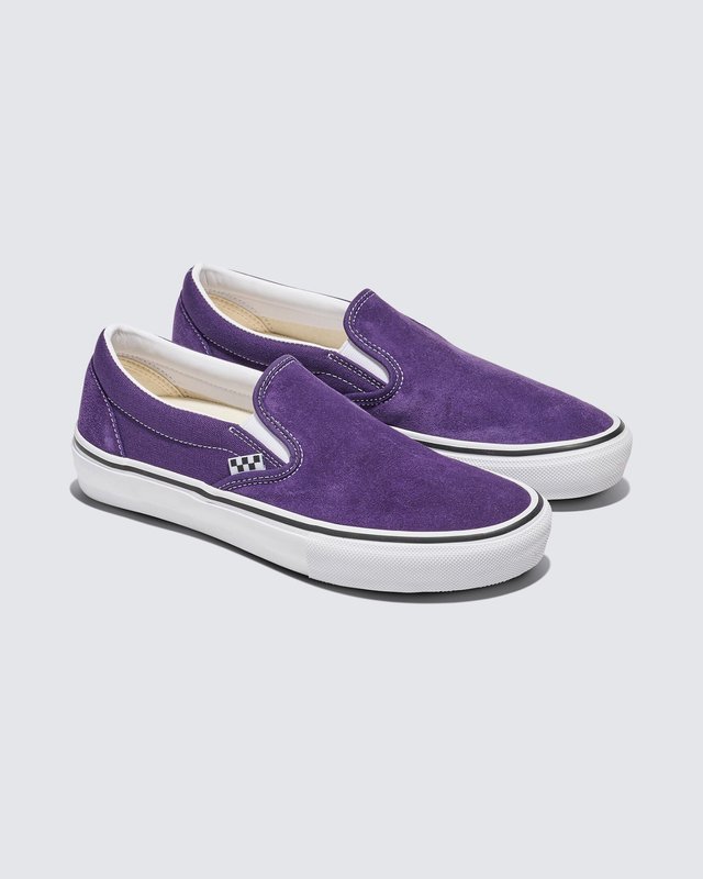 Tênis Slip-On Skate Purple Black