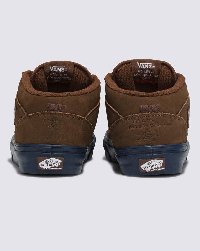 Tênis Skate Half Cab 92 Nick Michel Brown Navy