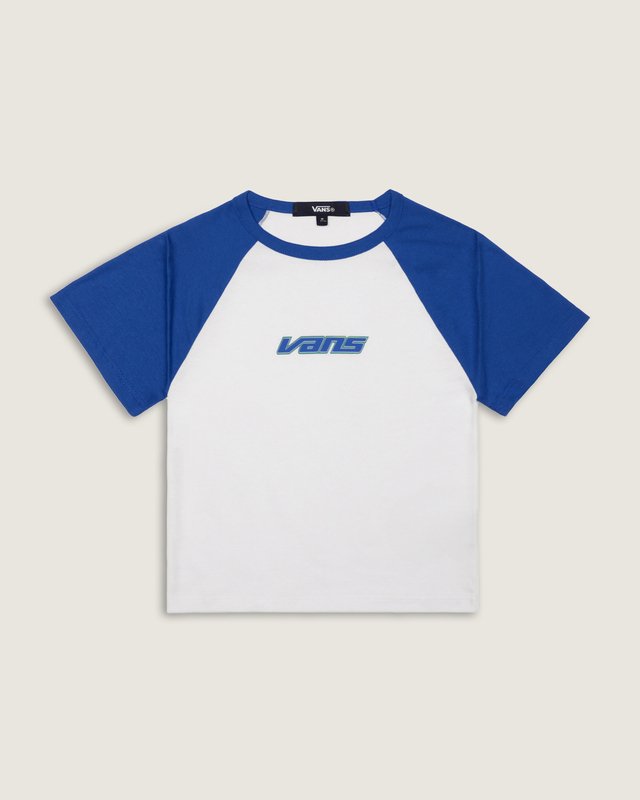 Camiseta Manga Curta Baby Tee Classic Blue