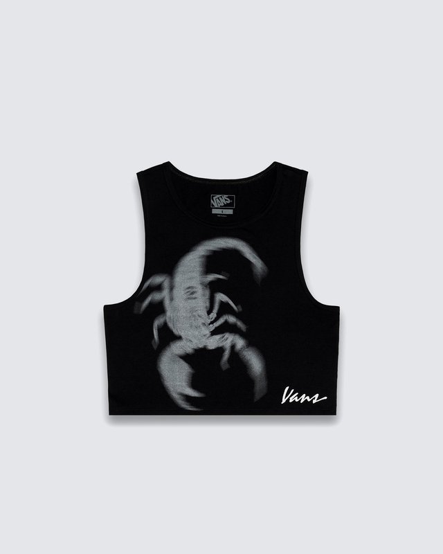 Regata Venom Fitted Crop Tank Black