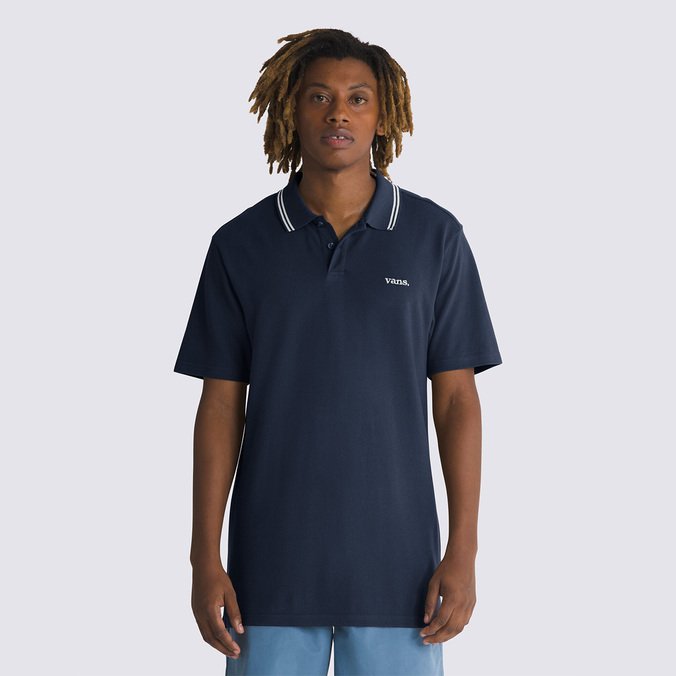 Camiseta Halecrest SS Polo Dress Blues