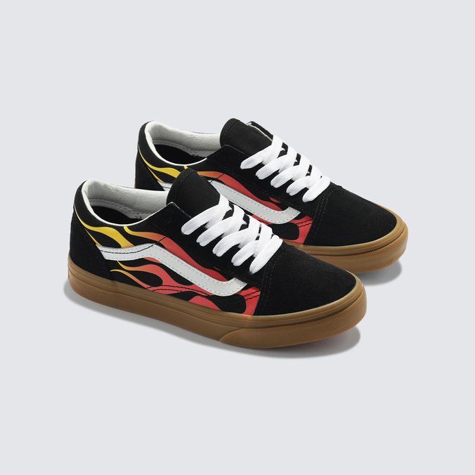 Tênis Old Skool Flame Black Gum Infantil