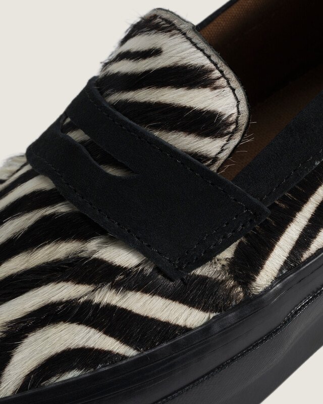Tênis Loafer 53 Pony Hair Zebra