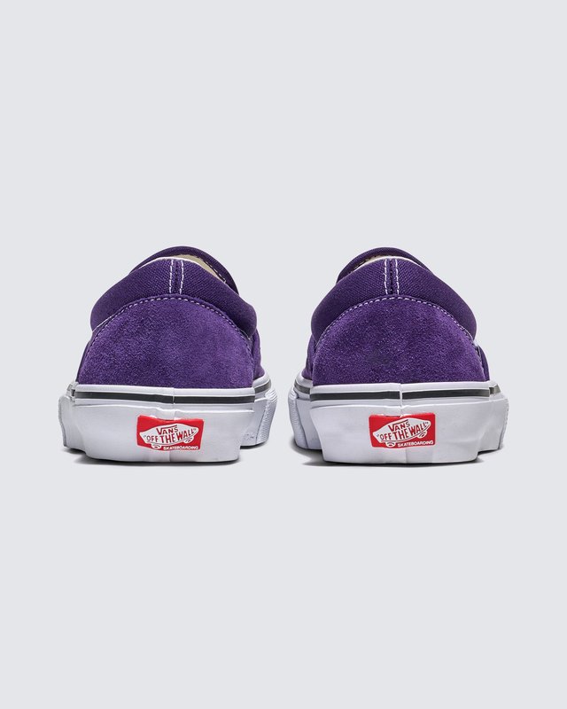 Tênis Slip-On Skate Purple Black