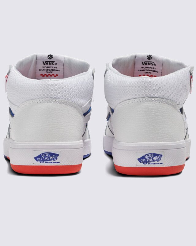 Tênis Skate Zahba Mid Athletic White Multi