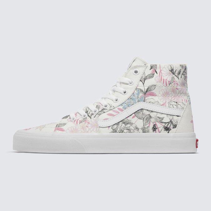 Tênis Sk8-Hi Tapered Whimsy Floral True White