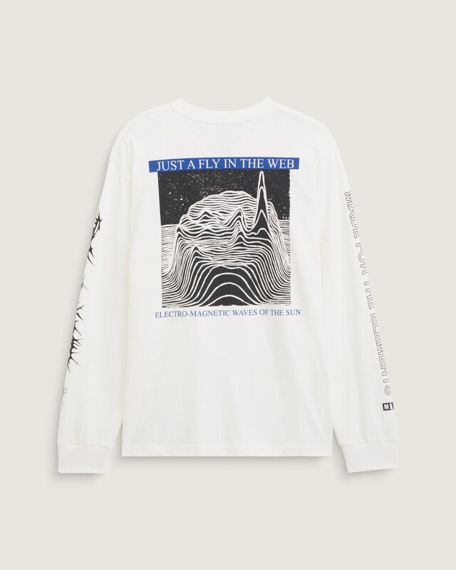 Camiseta Mte Electro Waves Ls Tee Ultrarange 2.0 Egret