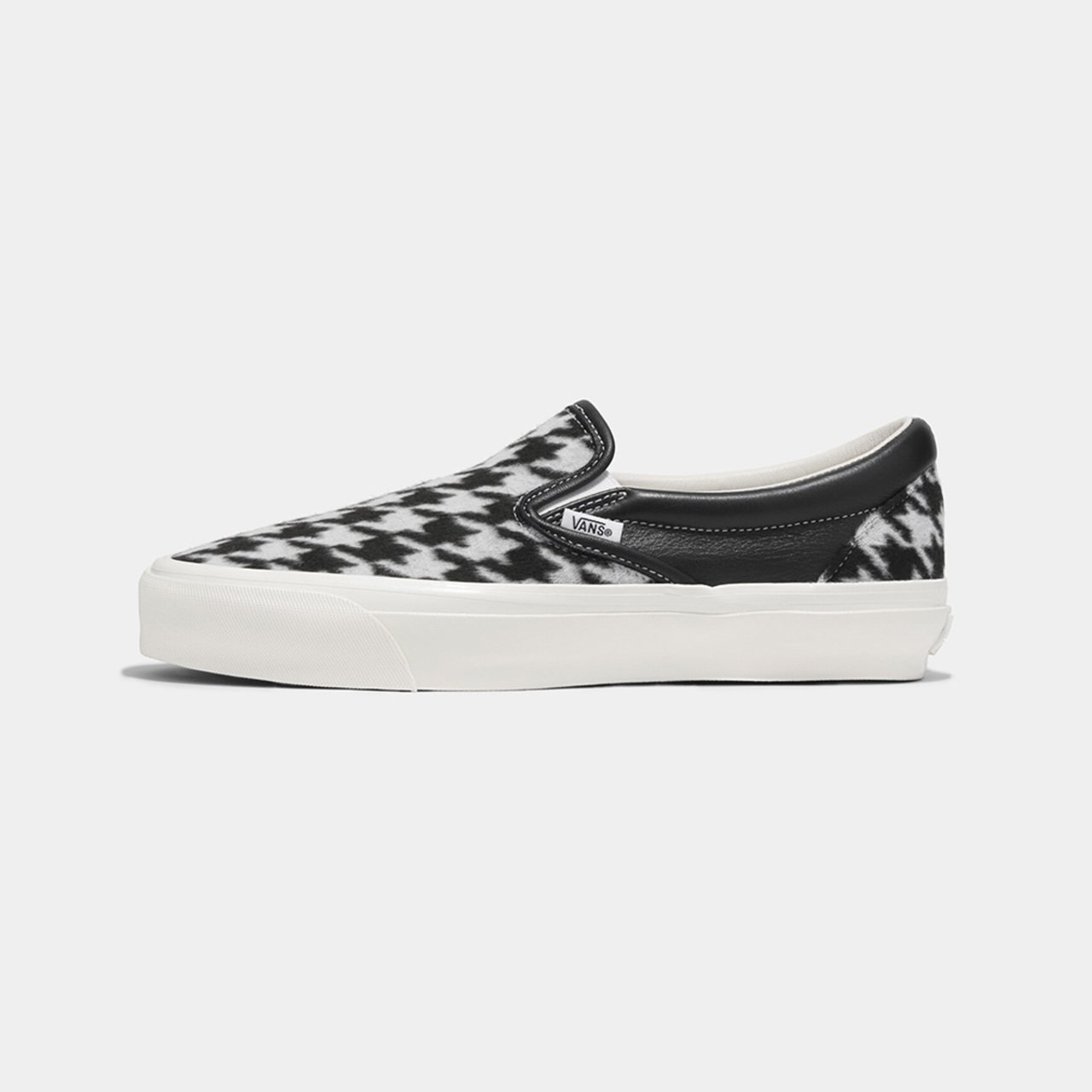 Tênis Slip-On Lx Houndstooth Black