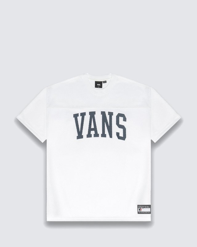 Camiseta Vans Arched Football Jersey SS White