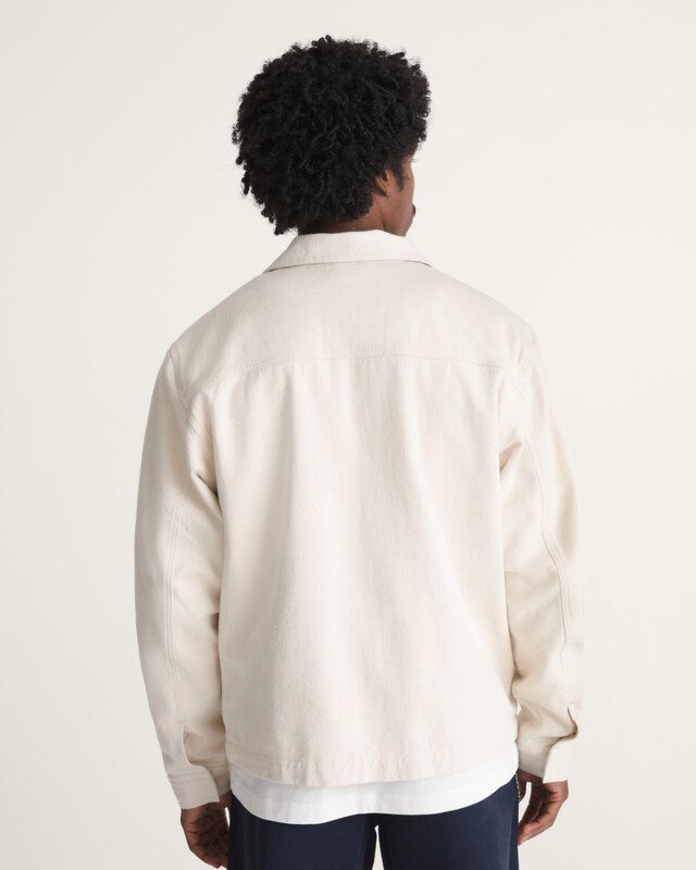Jaqueta Mcavoy Ii Zip Station Natural Seed