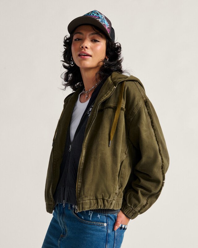 Jaqueta Essex Hooded Ss Warm Brown Hylane