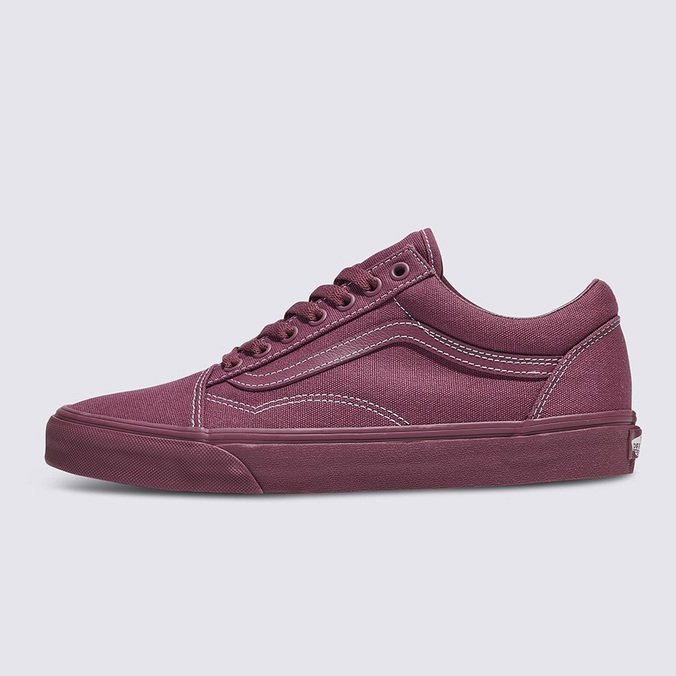 Tênis Old Skool Pastel Mono Vacation Casuals Plum Wine
