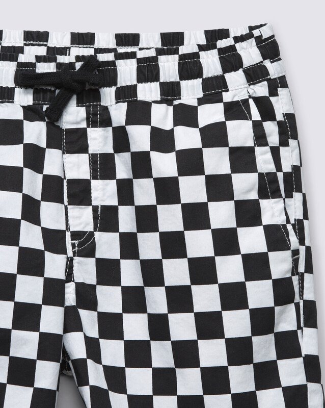 Bermuda Range Elastic Waist Short Ii Infantil Checkerboard