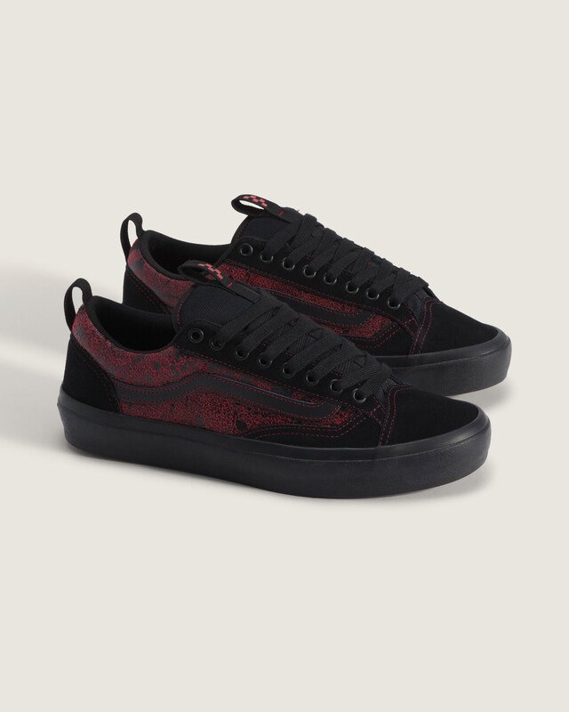 Tênis Skate Old Skool 36+ Halloween Saw Red Black