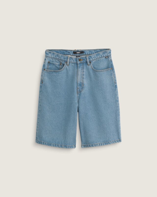 Bermuda  Check 5 Baggy Denim Stonewash Blue 