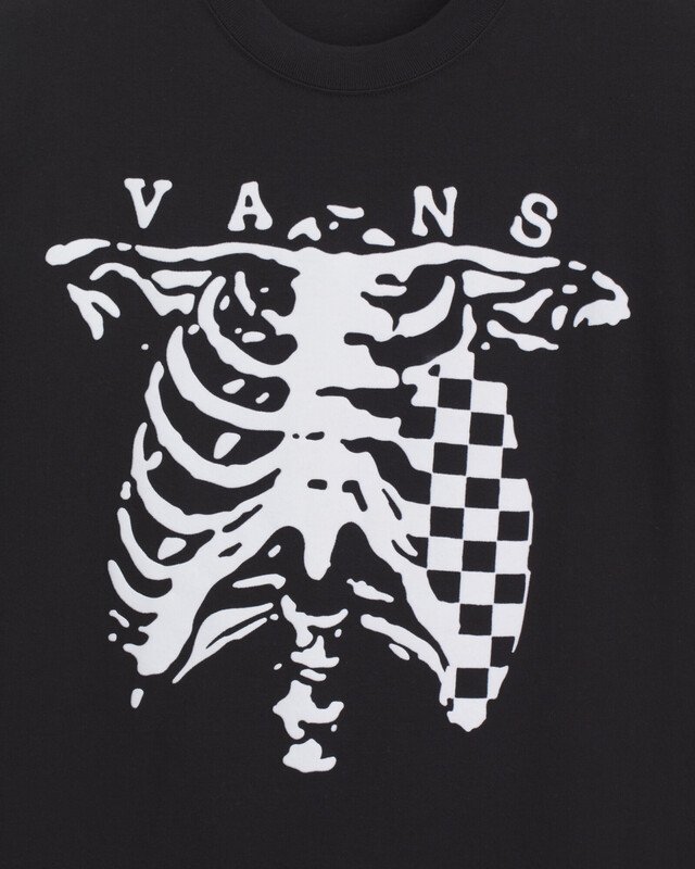 Camiseta Manga Curta Checker And Bones Festival Black