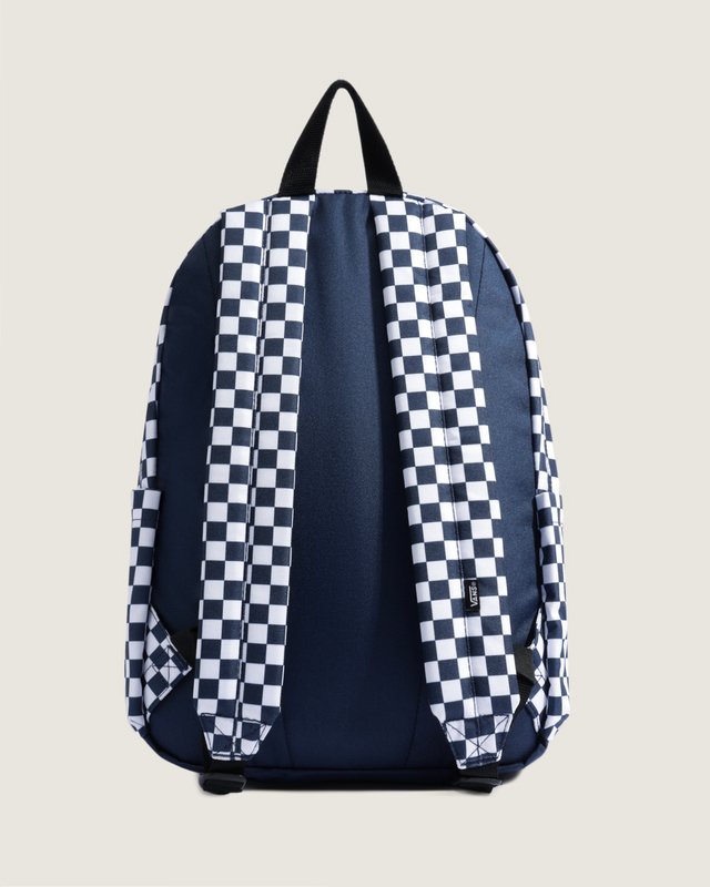 Mochila Old Skool Grom Deep Indigo Checkerboard Infantil