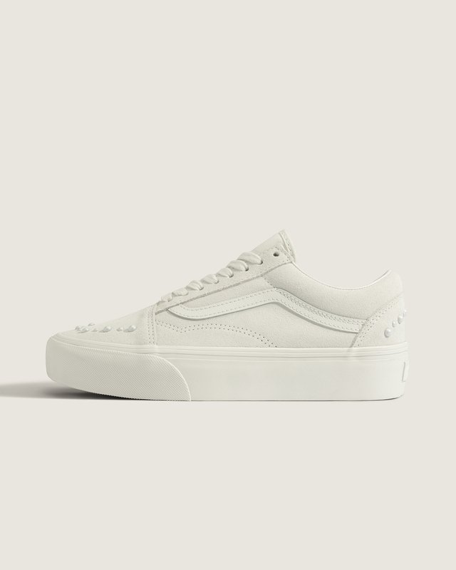 Tênis Old Skool Platform Pearls Marshmallow