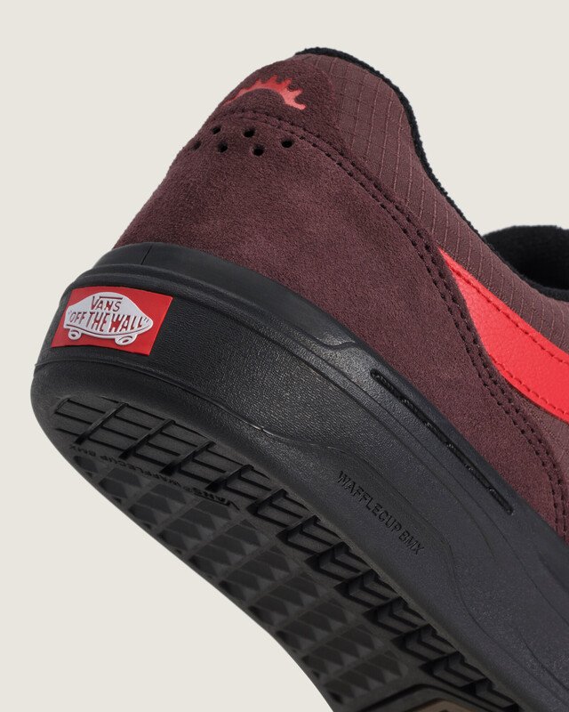 Tênis Bmx Proof Wafflecup Brown Rio Red Black