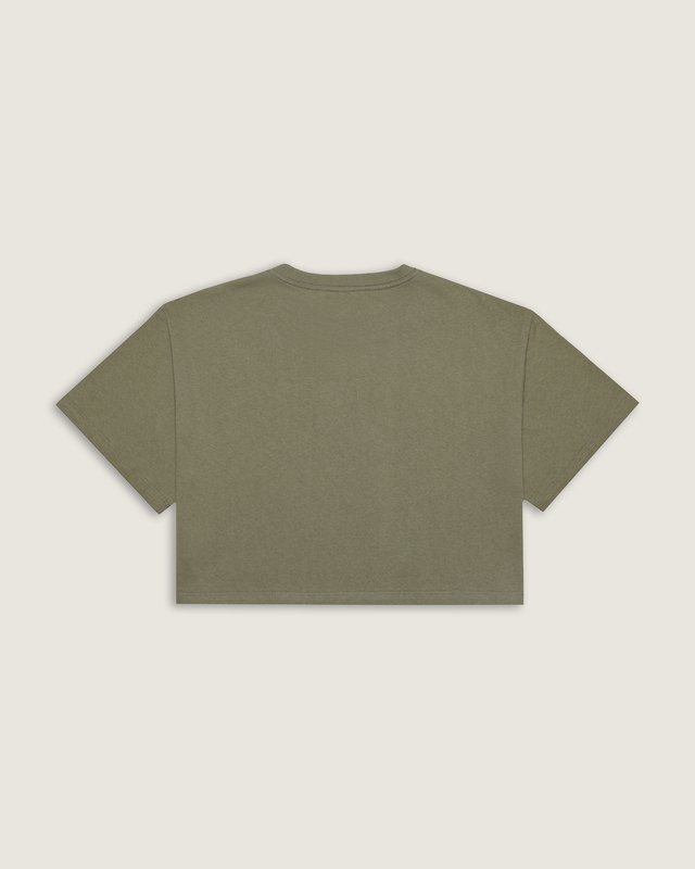 Camiseta Ss Classic Script Bay Leaf