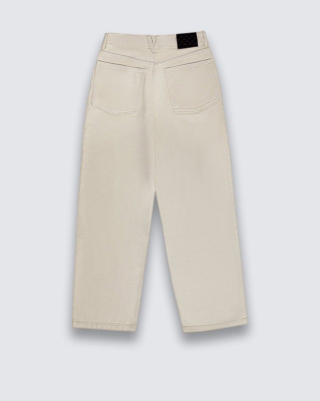 Calça Sirelle Side Stripe Puddle Oatmeal