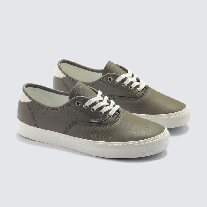 Tenis vans authentic leather best sale