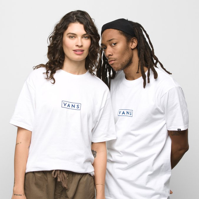 Camiseta Classic Easy Box White True Blue