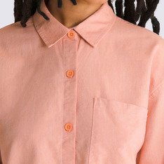 Camisa Mcmillan Top Ss Compl: Authentic Copper Tan