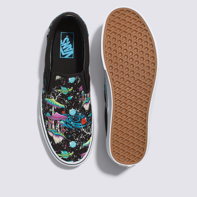 T nis Slip On Cosmic Glow Black True White